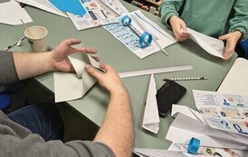 Aerodynamika &ndash; dlaczego to lata? Kosmiczna przygoda z Pilotem Pirxem!&nbsp;Relacja z warsztat&oacute;w Projektu Biblioteka - Portal Odkrywc&oacute;w. &bdquo;Biblioteka &ndash; Portal Odkrywc&oacute;w. Poznajemy świat przez doświadczenie&rdquo; 12