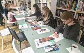 Warsztaty rysunku realistycznego z Sarą Rokicką w Oddziale dla Dorosłych Biblioteki Gł&oacute;wnej! 6