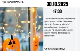 Zapraszamy na warsztaty tworzenia ozd&oacute;b na Halloween! 1