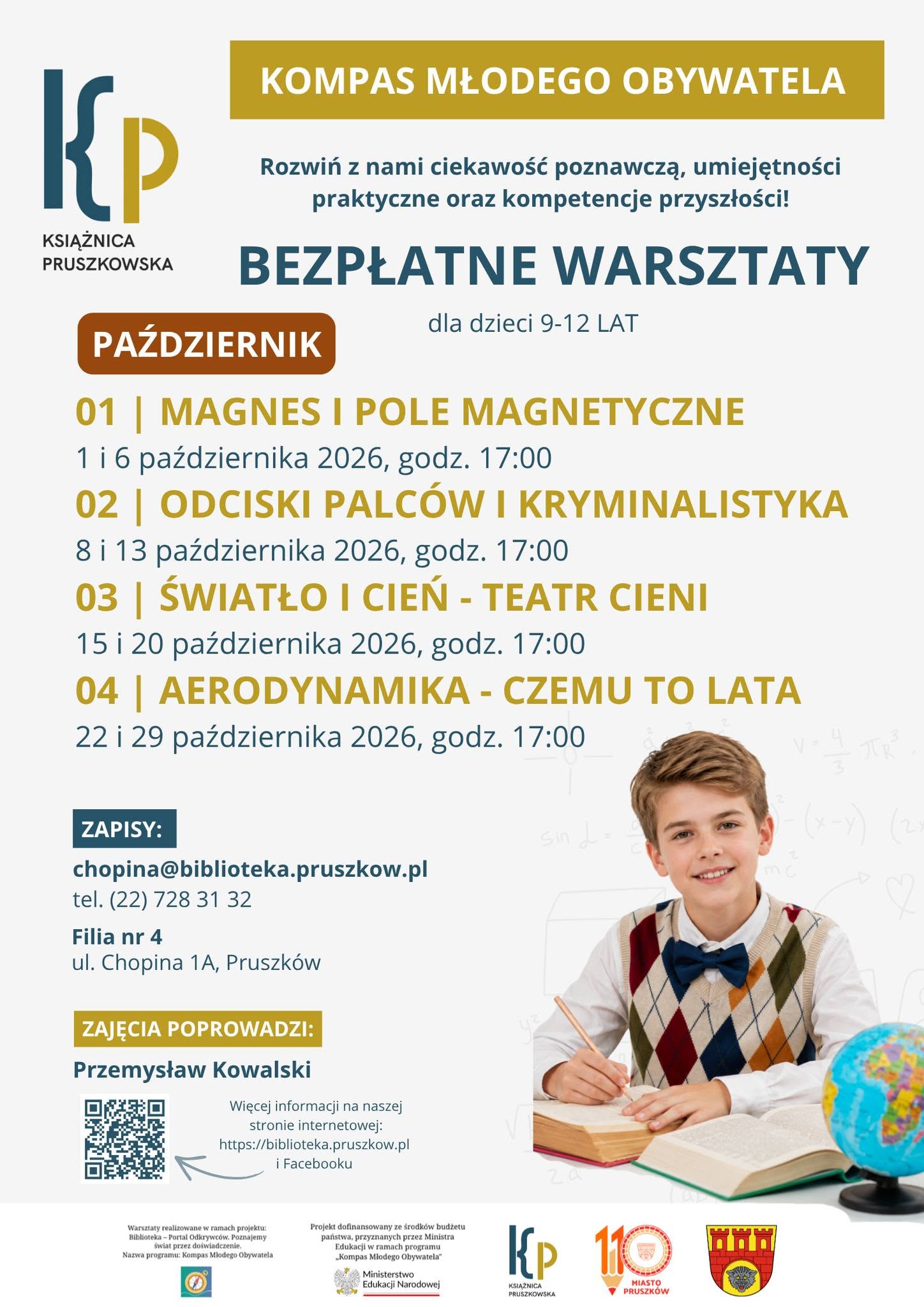 Plakat zajęcia październik