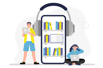 Obraz przedstawiający ofertę audiobooka.pl