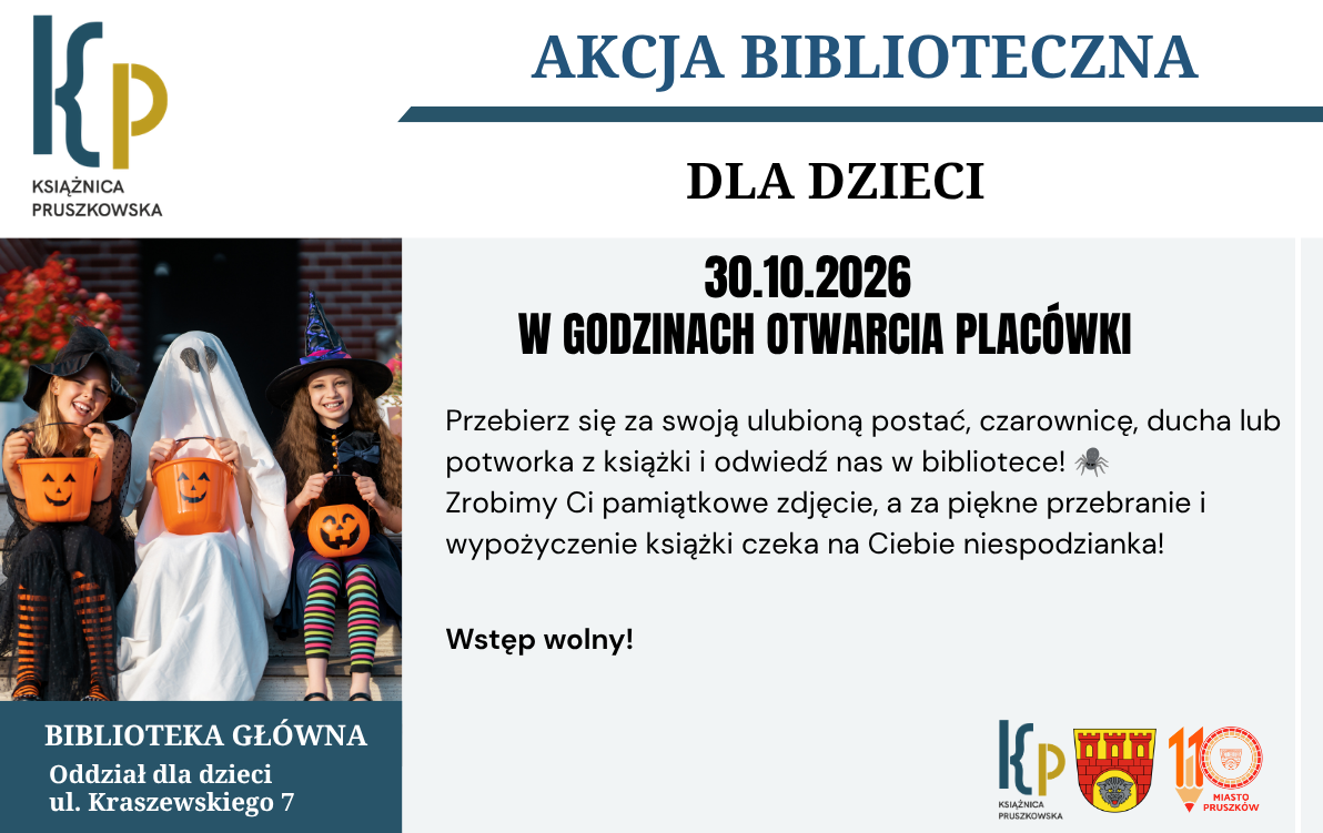Halloween w&nbsp;oddziale dziecięcym