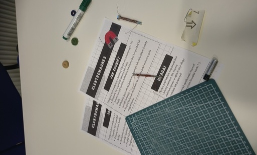Magnes i pole magnetyczne – naukowa przygoda z Nelą na kole podbiegunowym! relacja z warsztatów Projektu Biblioteka- Portal Odkrywców. „Biblioteka – Portal Odkrywców. Poznajemy świat przez doświadczenie”