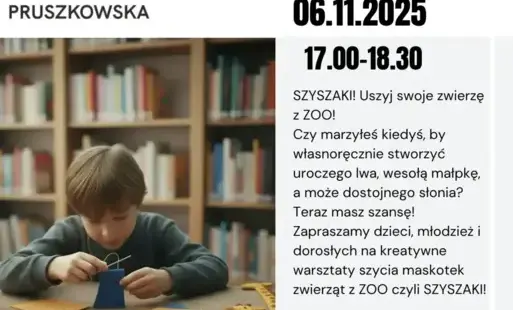 Zapraszamy na wydarzenia w listopadzie do Filii nr 3!