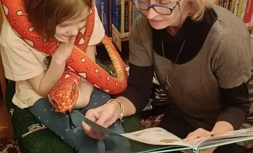 Pluszakowe czytanie w Filii nr 1