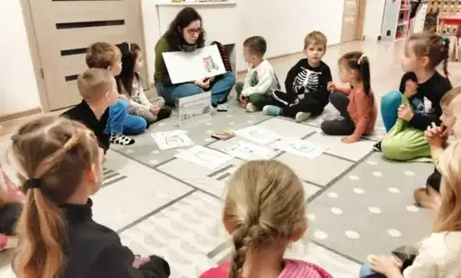 Wizyta Filii nr 2 w Żłobku i Przedszkolu Lemurek