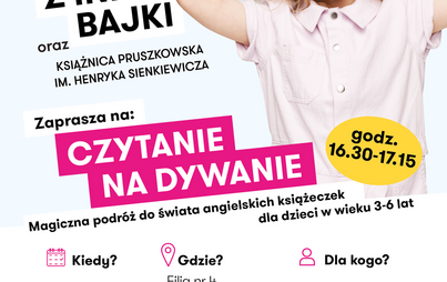 "Czytanie na dywanie po angielsku" Filia 4