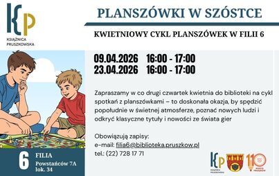 Planszówki w szóstce 