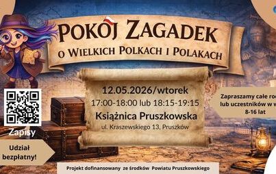 Pokój Zagadek o Wielkich Polkach i Polakach - Oddział dla dorosłych (Kraszewskiego 13)