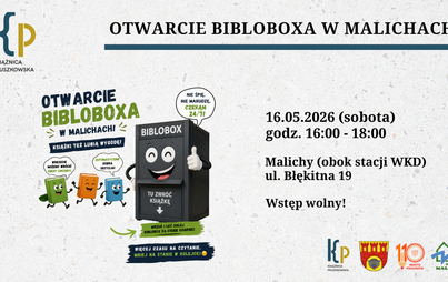 Sąsiedzkie Otwarcie Bibloboxa w Malichach! - (obok stacji WKD Malichy)
