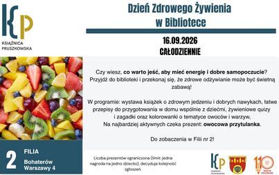 Dzień zdrowego żywienia w Filii nr 2