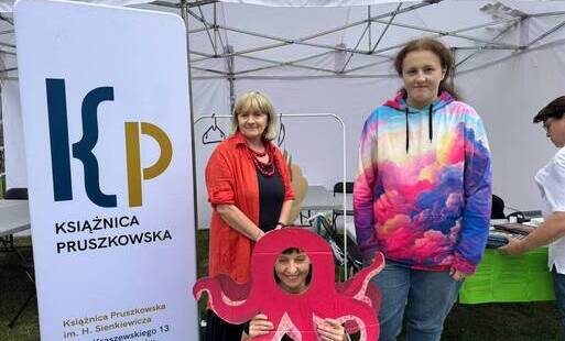 Książnica Pruszkowska na Eko Pikniku w Parku im. T. Kościuszki!