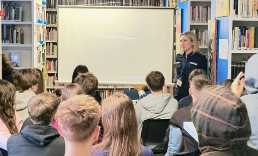 Spotkanie z Policją w Bibliotece Głównej