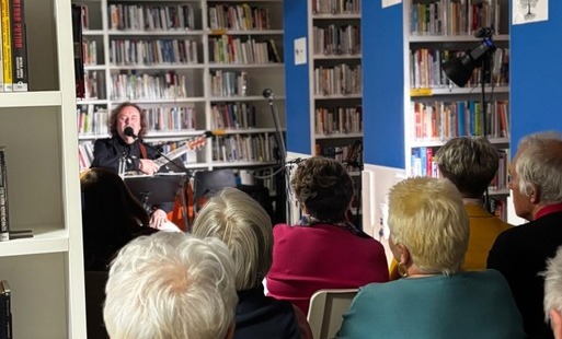 PRUSZKOWSKI SALONIK LITERACKI w Bibliotece Głównej - Antoni Muracki