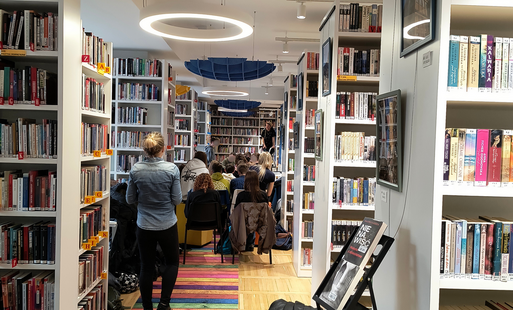 Młodzież w Bibliotece Głównej