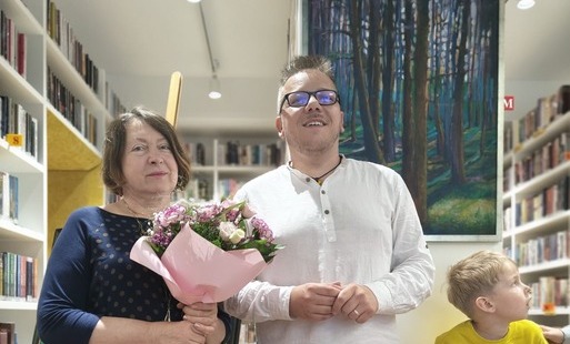 Zdjęcie do Wernisaż Ewy Gronostajskiej w Bibliotece Gł&oacute;wnej!