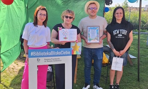 Książnica Pruszkowska podczas Piniku Rodzinnego w Żłobku Miejskim nr 3 w Pruszkowie