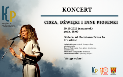 Zdjęcie do KONCERT &ldquo;CISZA, DŹWIĘKI I INNE PIOSENKI&rdquo; - SYLWIA BIERNAT! 