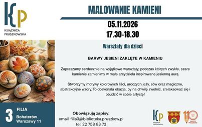 Malowanie Kamieni w Filii nr 3