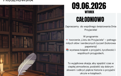Przyjaźń zapisana w słowach w Filii 4